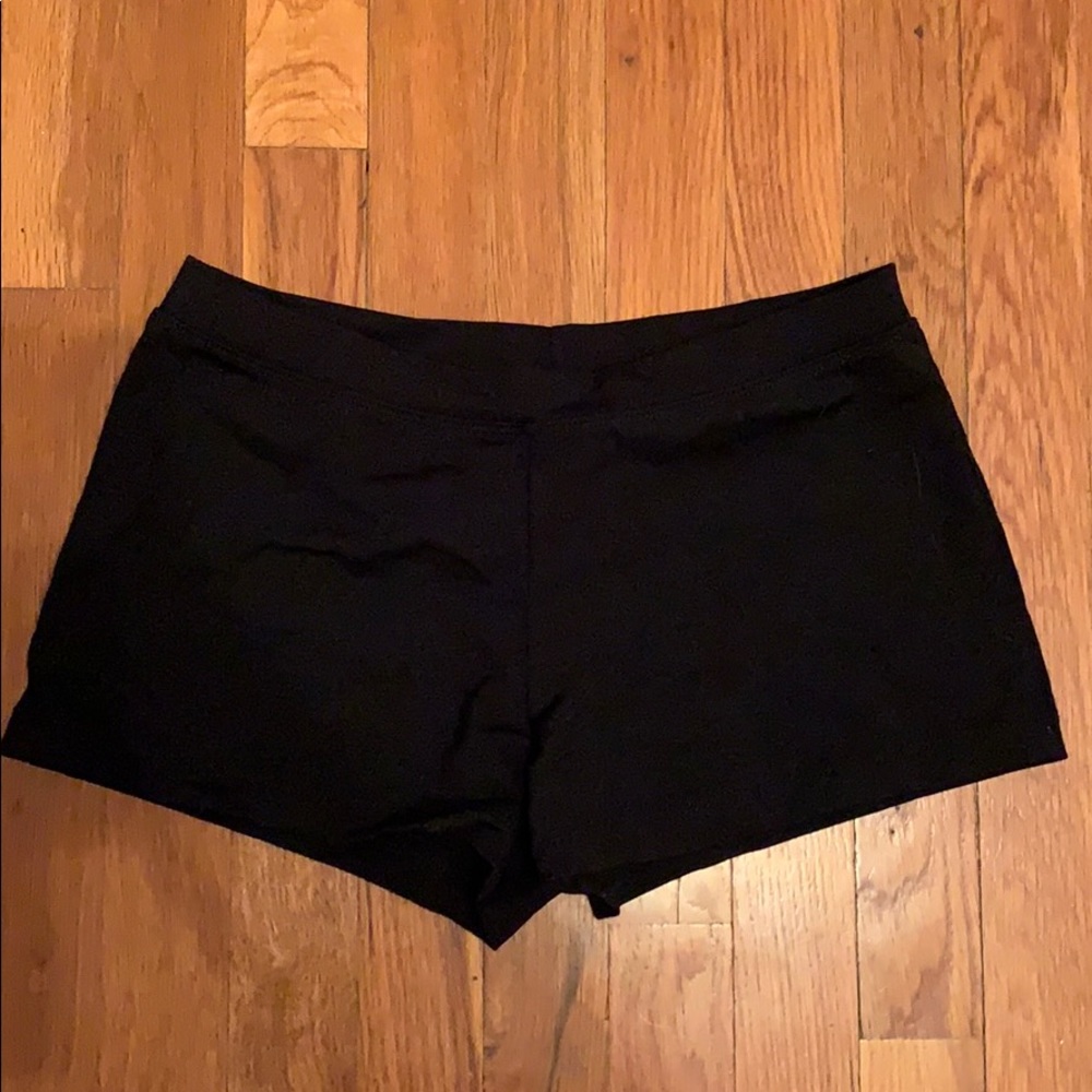 Capezio Black Dance Shorts